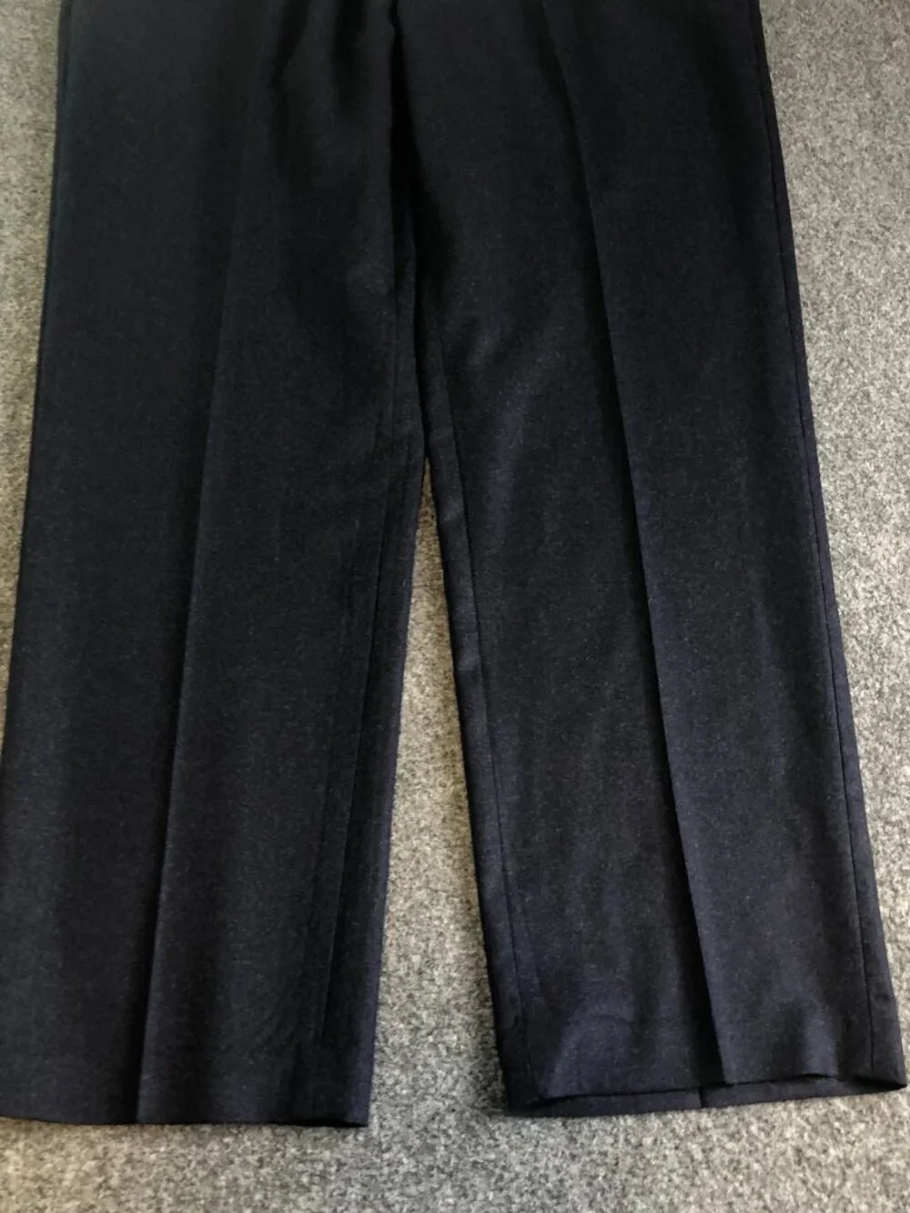 Banana Republic Pants Mens 38x32 Navy Blue Vitale Barberis Canonico Flannel 120s